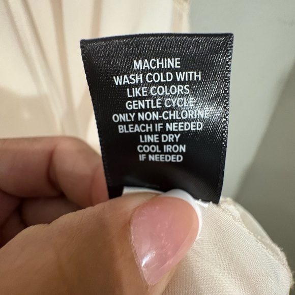 Torrid Cream Relaxed Sheer Blouse - Picture 7 of 7